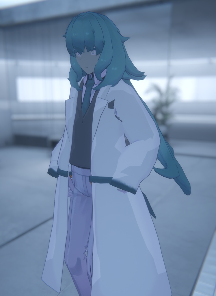 ターコイズ氏用白衣