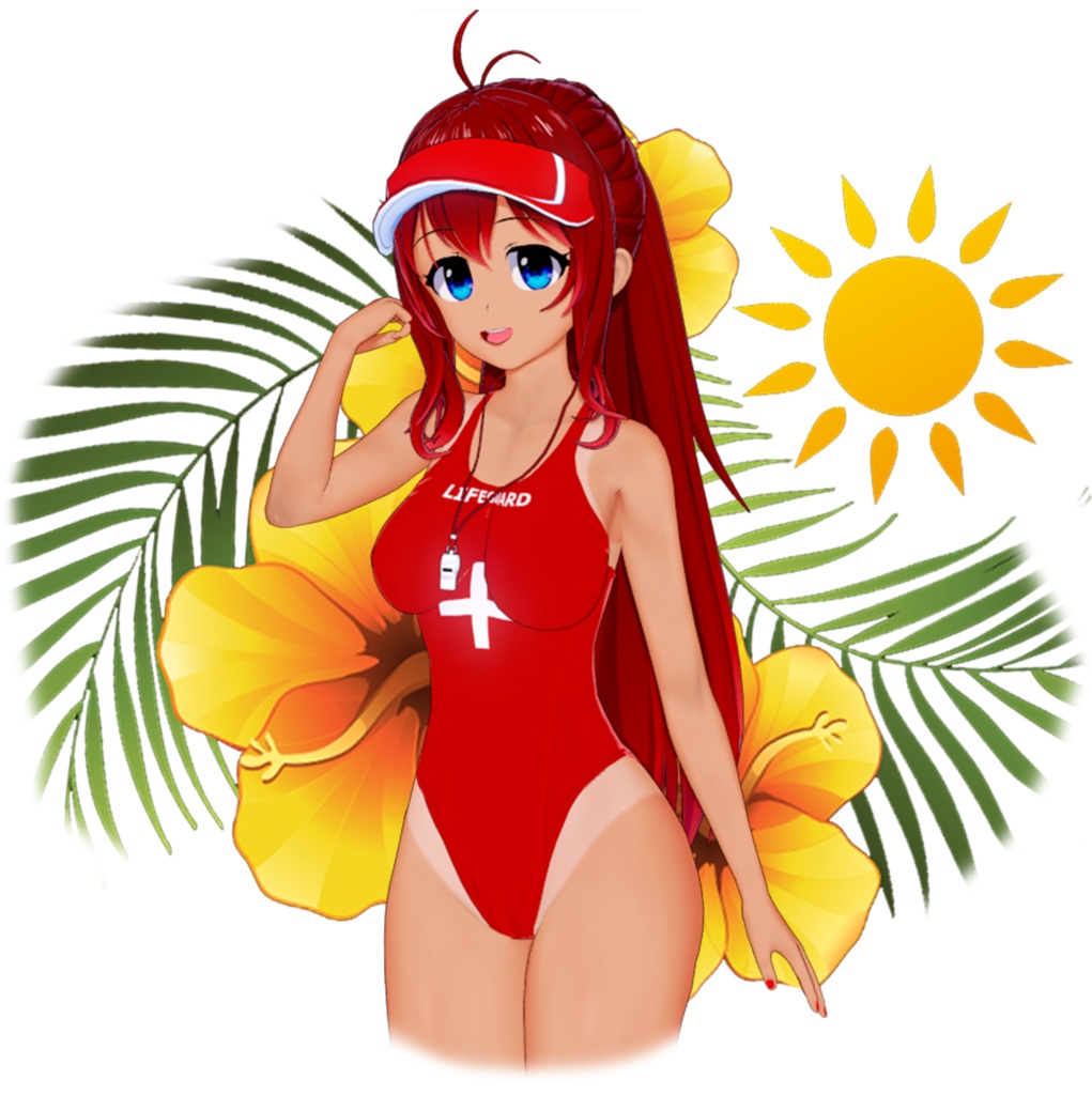 Akane Lifeguard Series Acrylic Figure