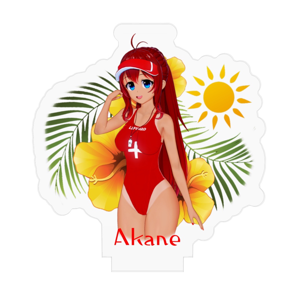 Akane Lifeguard Series Acrylic Figure