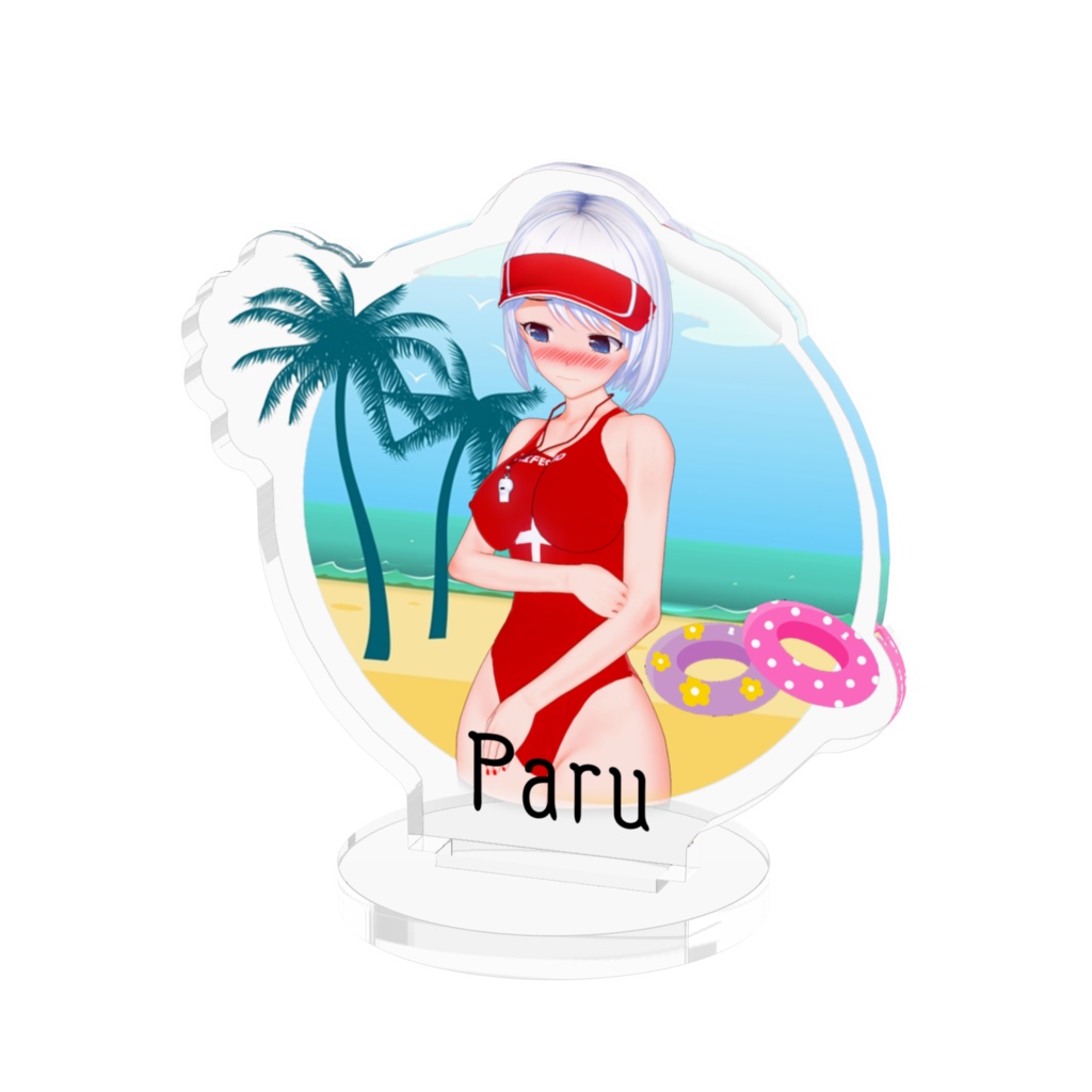 Paru Lifeguard Series Acrylic Figure