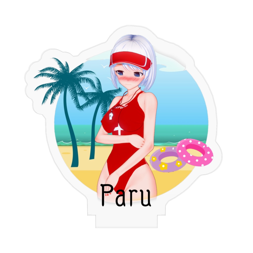 Paru Lifeguard Series Acrylic Figure