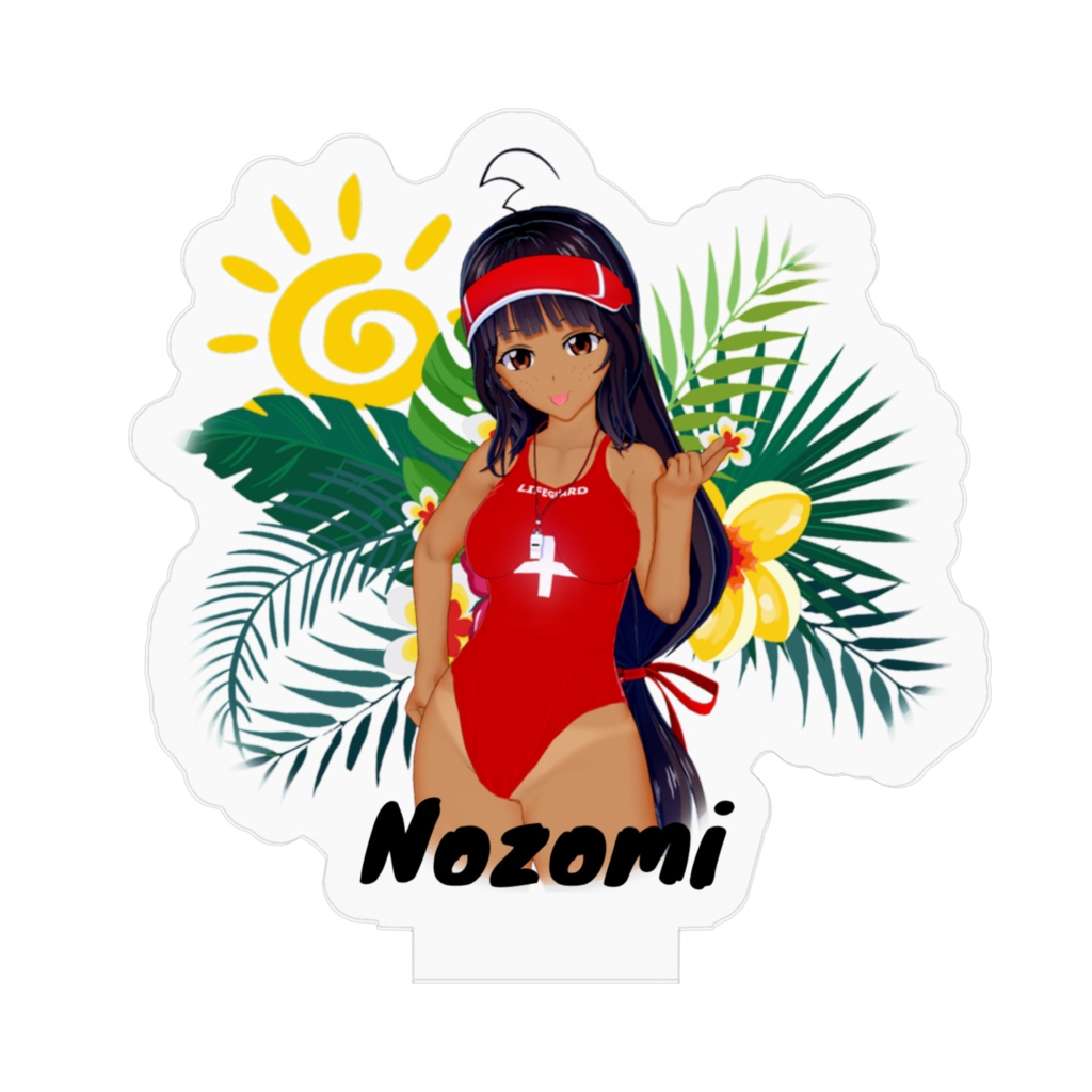 Nozomi Lifeguard Series Acrylic Figure