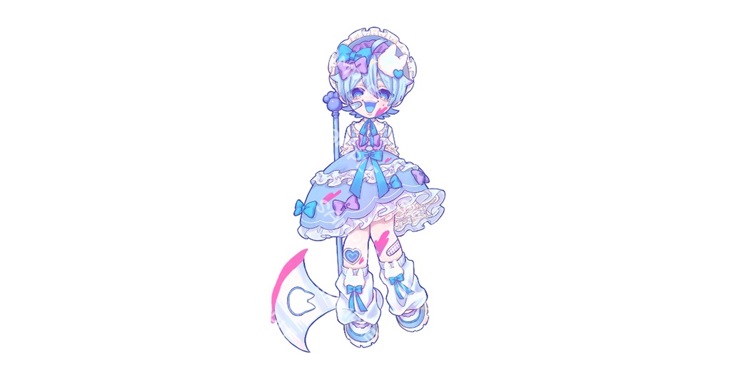 みずいろちゃん ステッカー
