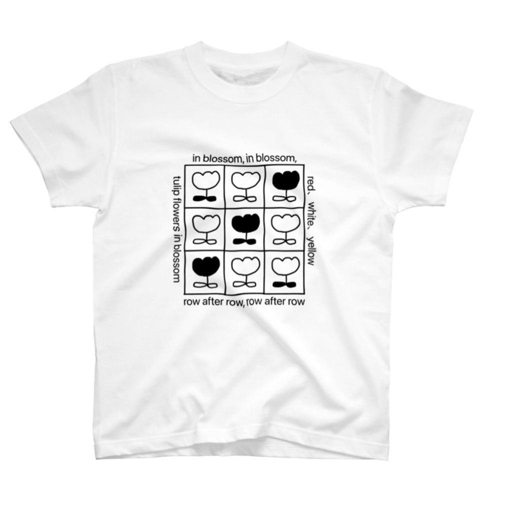 #チューリップ Tシャツ ホワイト