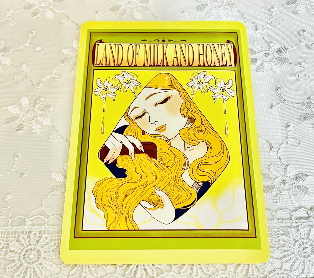 【LAND OF MILK AND HONEY】ポストカード