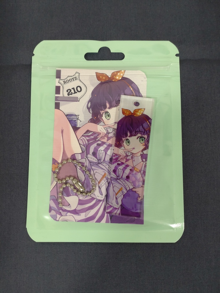 Grape アクリルキーホルダー