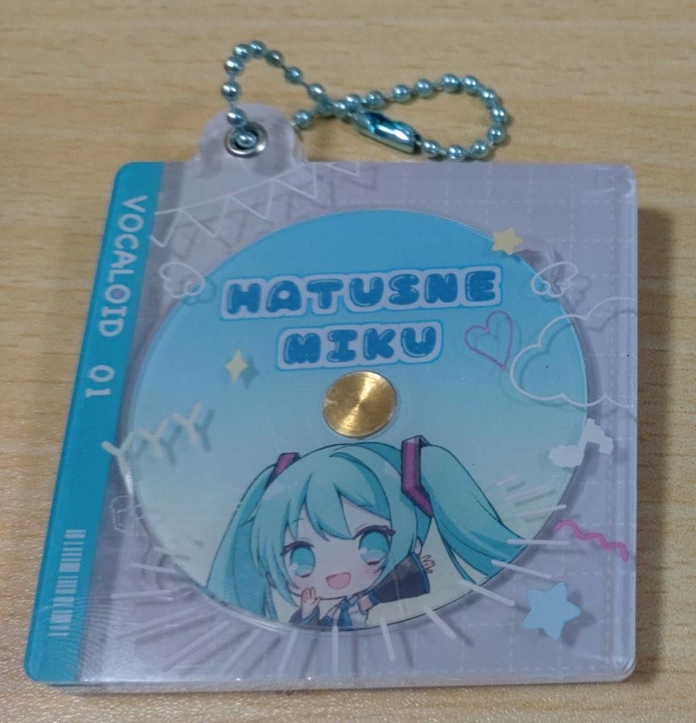 【訳あり＋くじ付き】初音ミクCDアクリルキーホルダー
