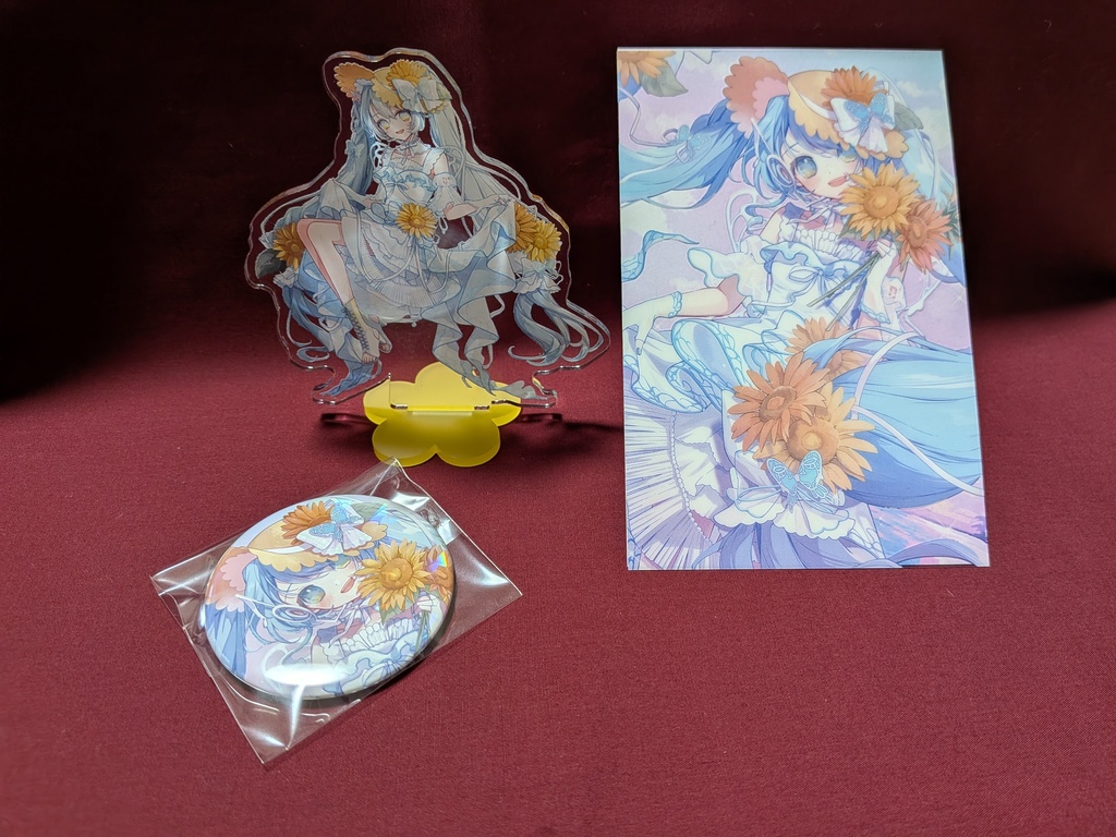 New🌻ひまわりちゃんグッズ