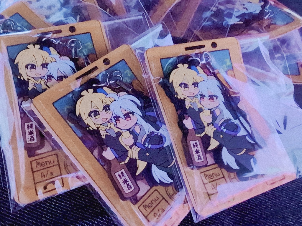 亞北ネル×弱音ハクラバーストラップ