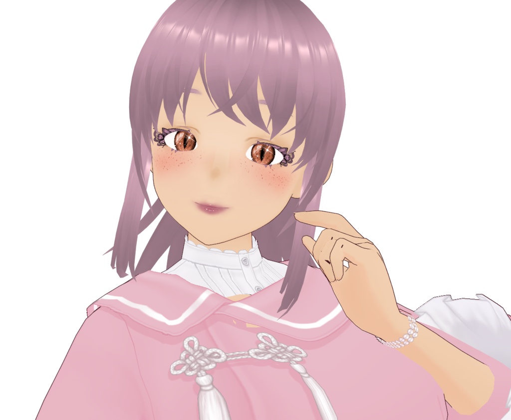 Free pastel themed Vroid model 3 outfits