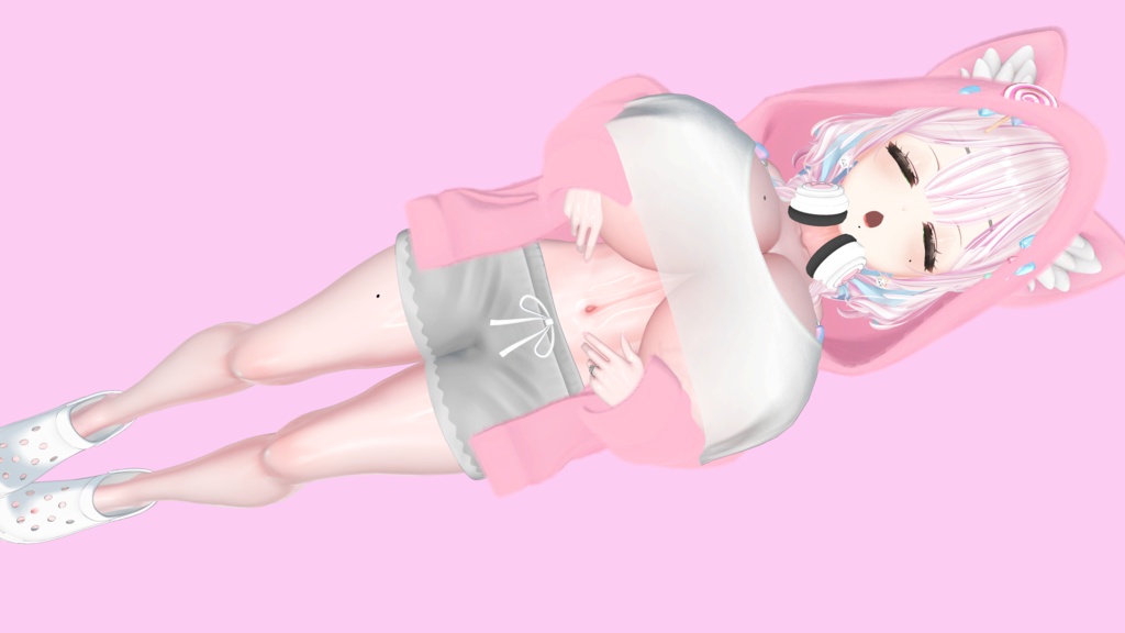 ちび巨乳ミルティナPrefab+表情14個 【トランジスタグラマー】