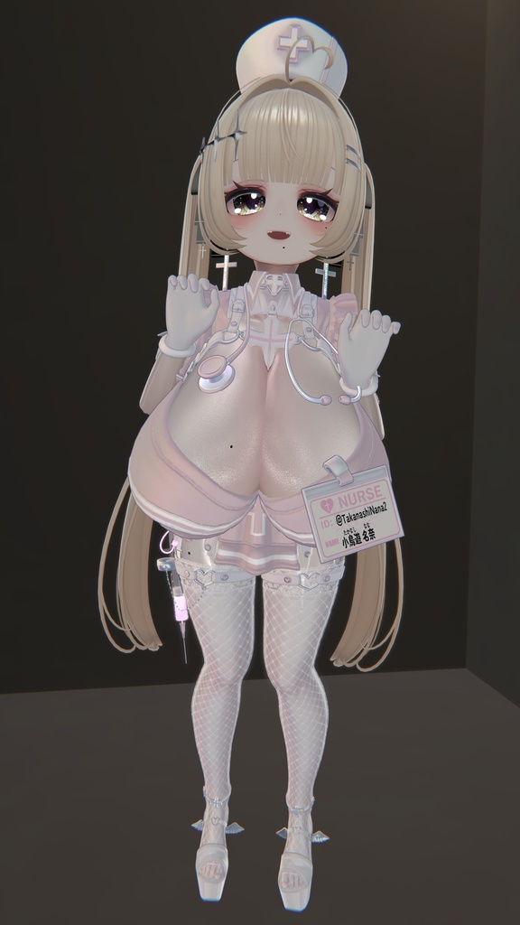 ちび巨乳ミルフィPrefab+表情14個 【トランジスタグラマー】