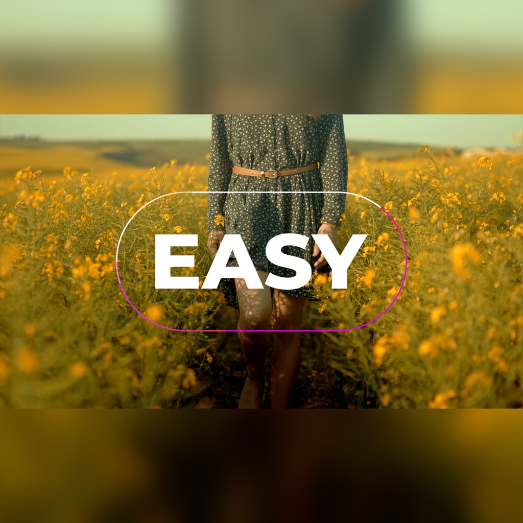 シャープでモダンなタイトル