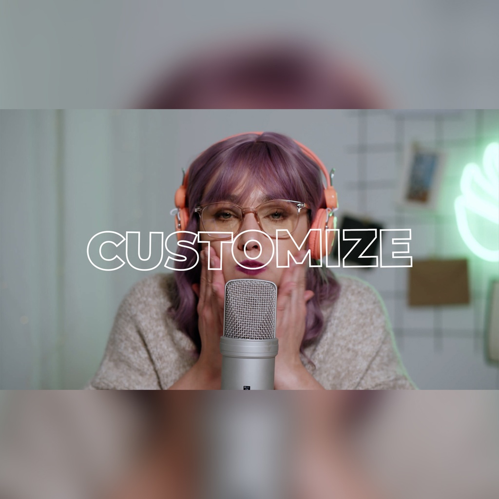 シャープでモダンなタイトル