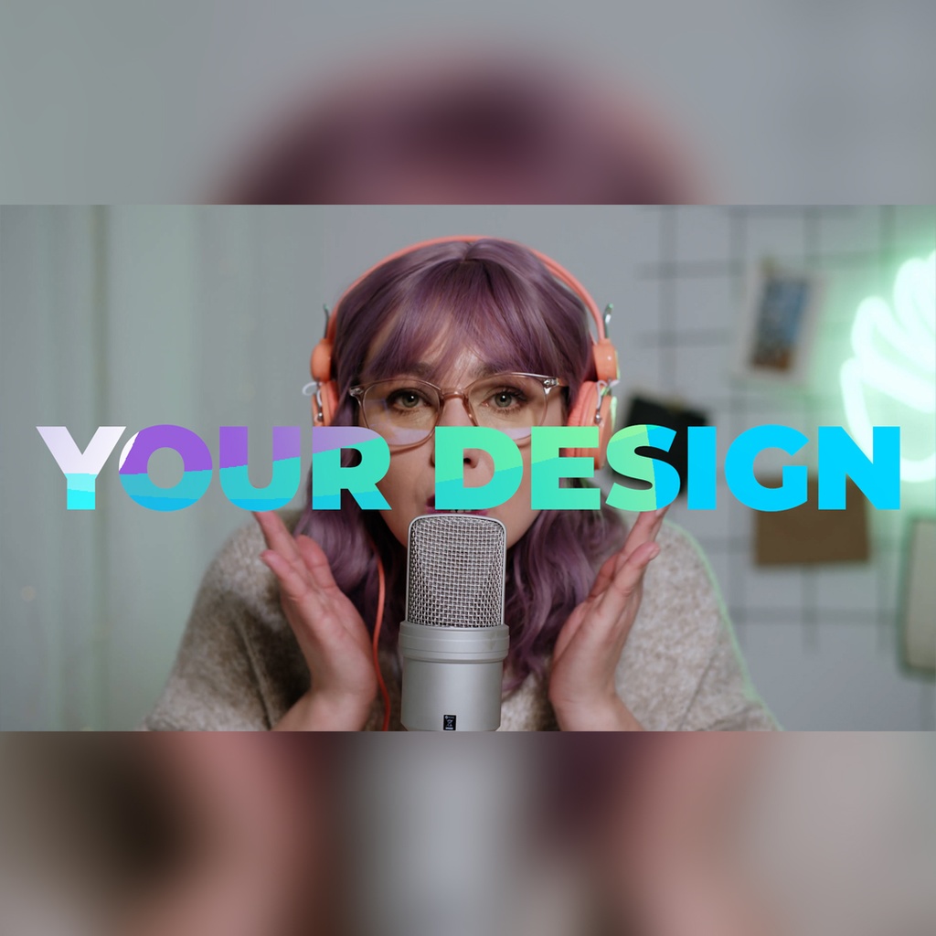 シャープでモダンなタイトル