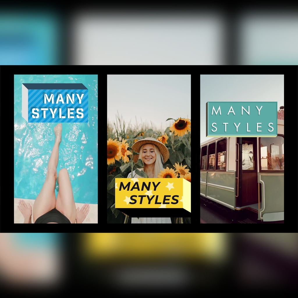 【縦】キューブのテキストボックス