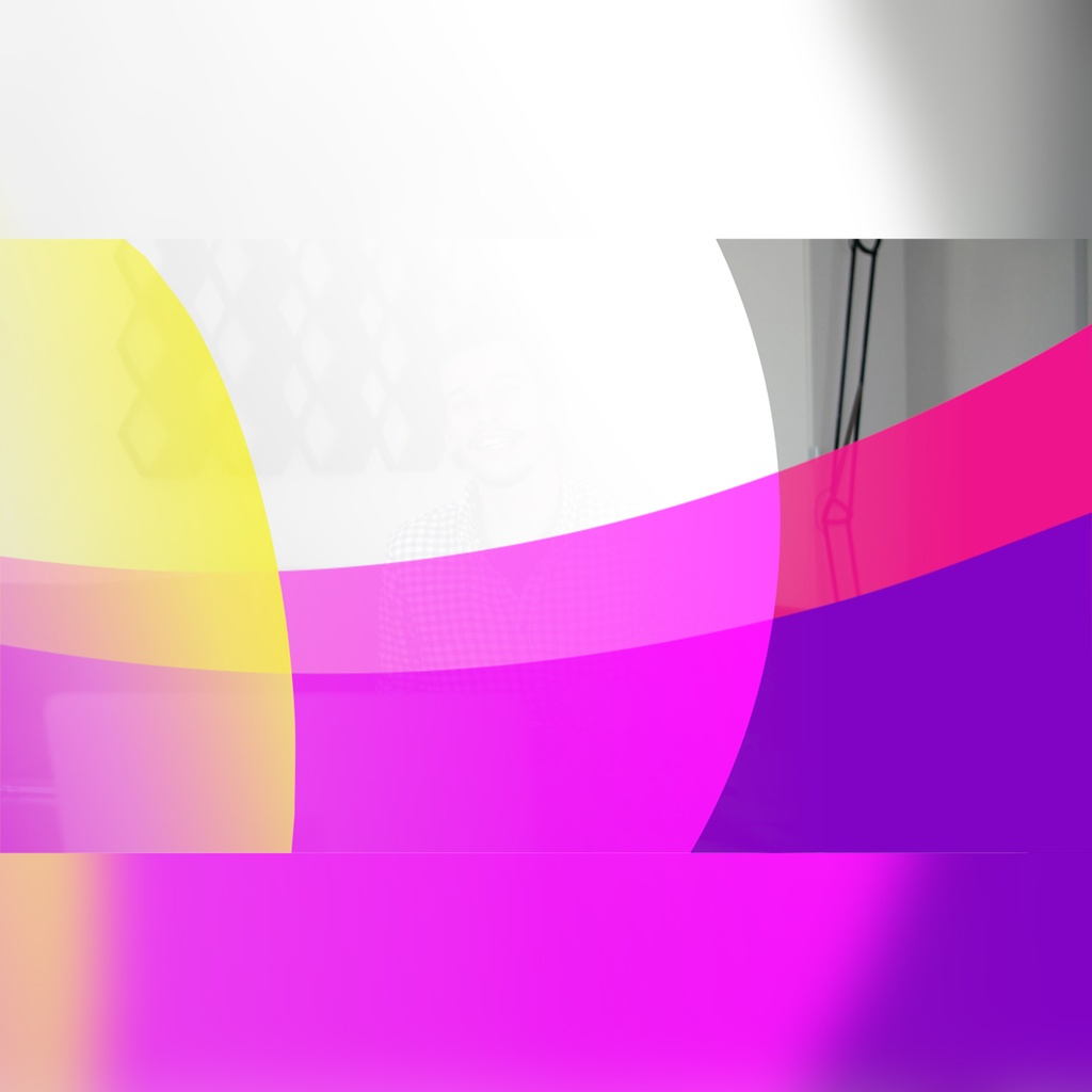 カラフルな流れるトランジション