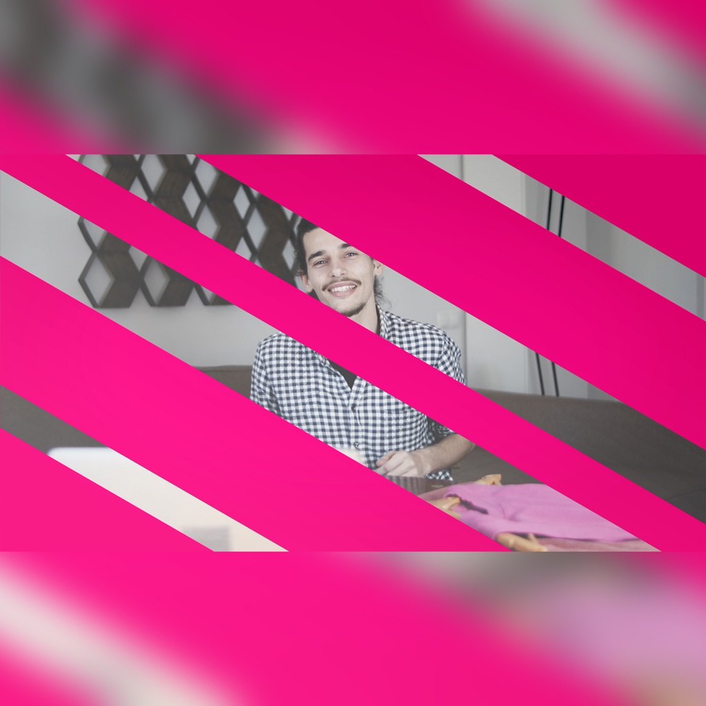 回転ワイプのトランジション