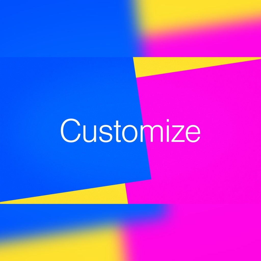 クリエイティブでカラフルなタイトル