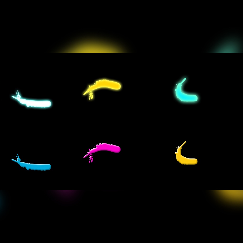 液体のリキッドモーション素材