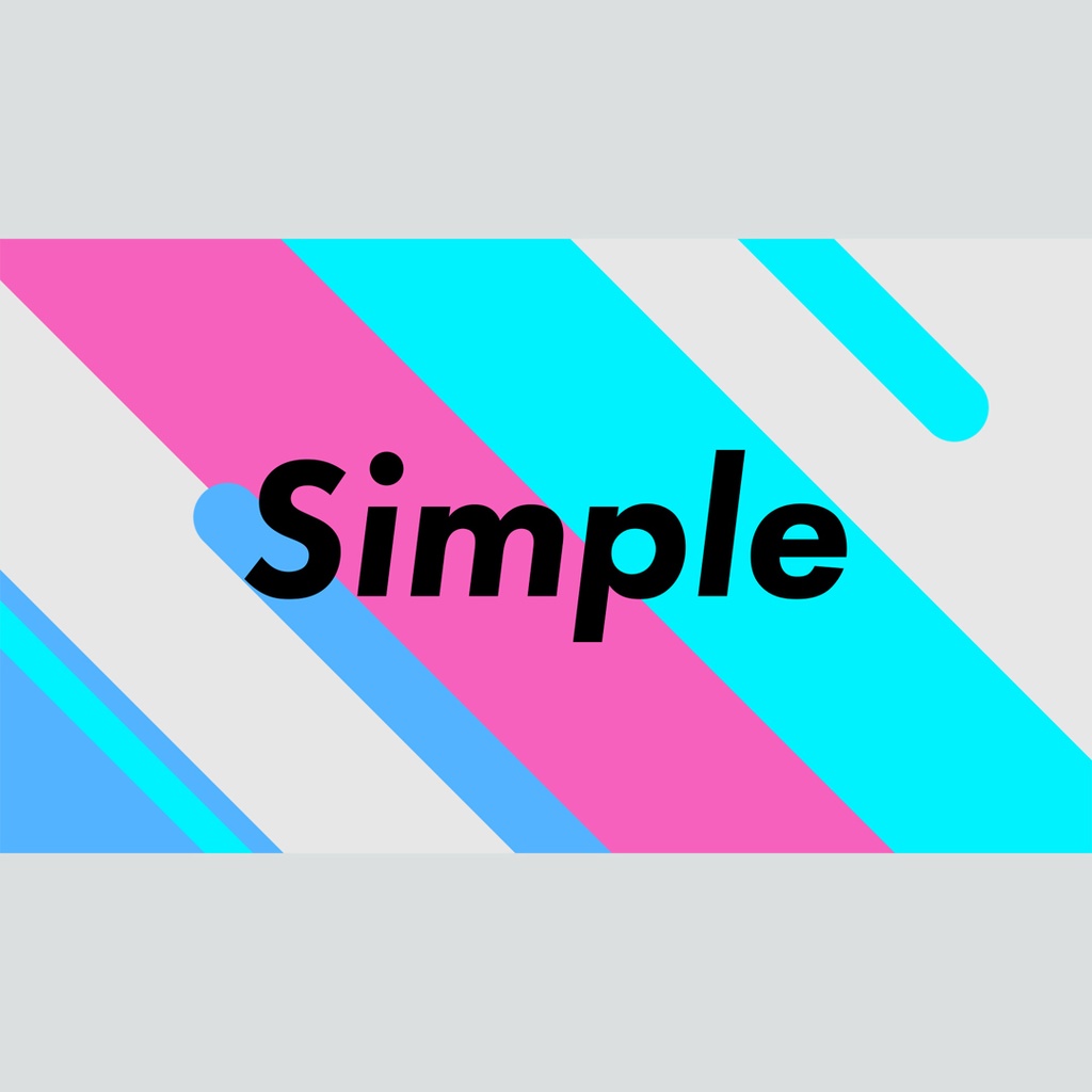 線がワイプするタイトル