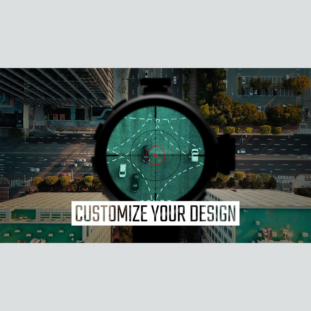 スコープで照準を合わせるタイトル