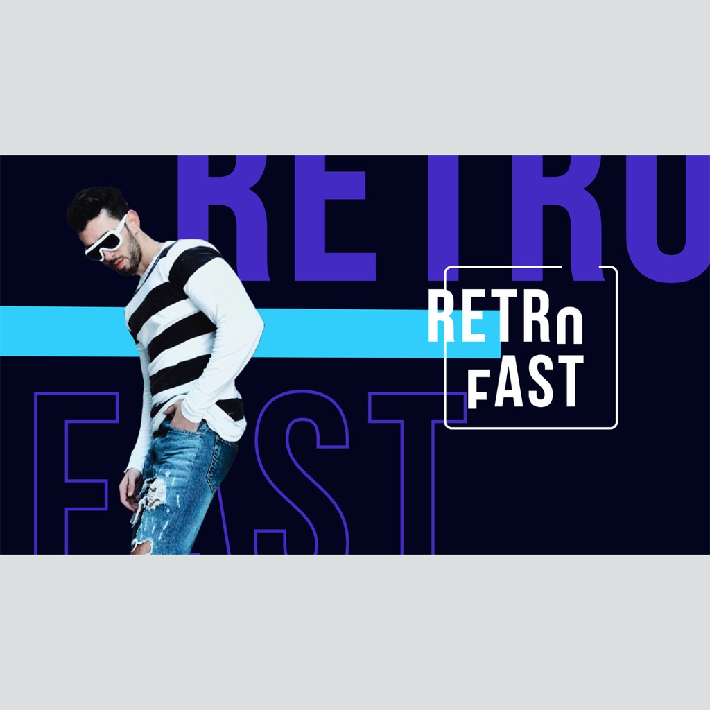 レトロでリズミカルなタイトル