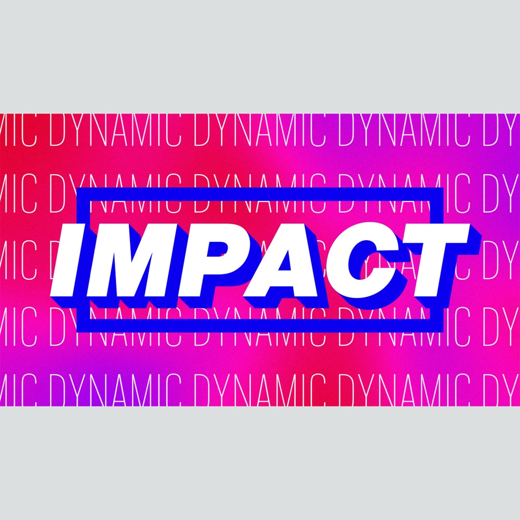 モダンな繰り返しテキストのタイトル