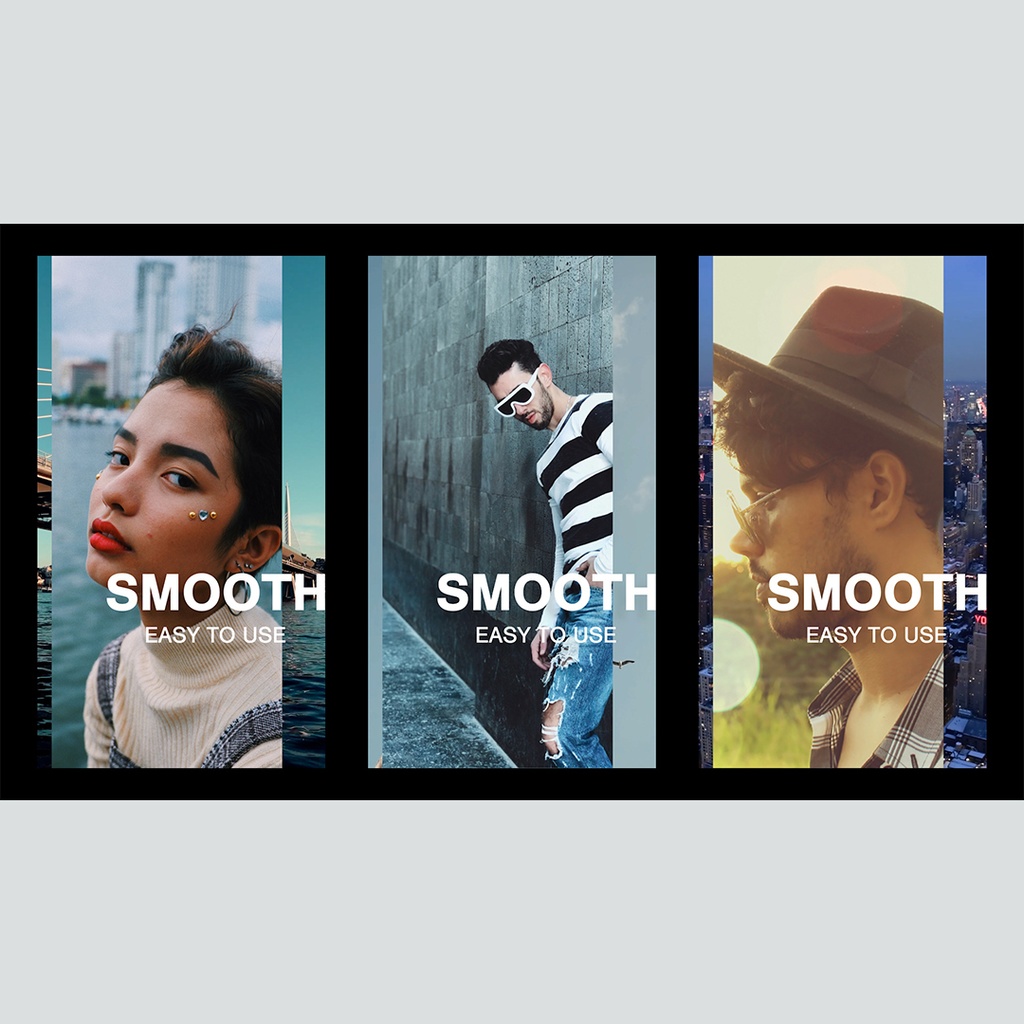 【縦】スライドするスムーズなタイトル