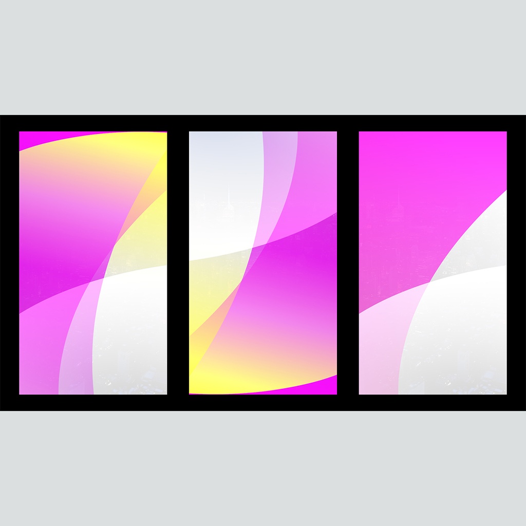 【縦】カラフルな流れるトランジション