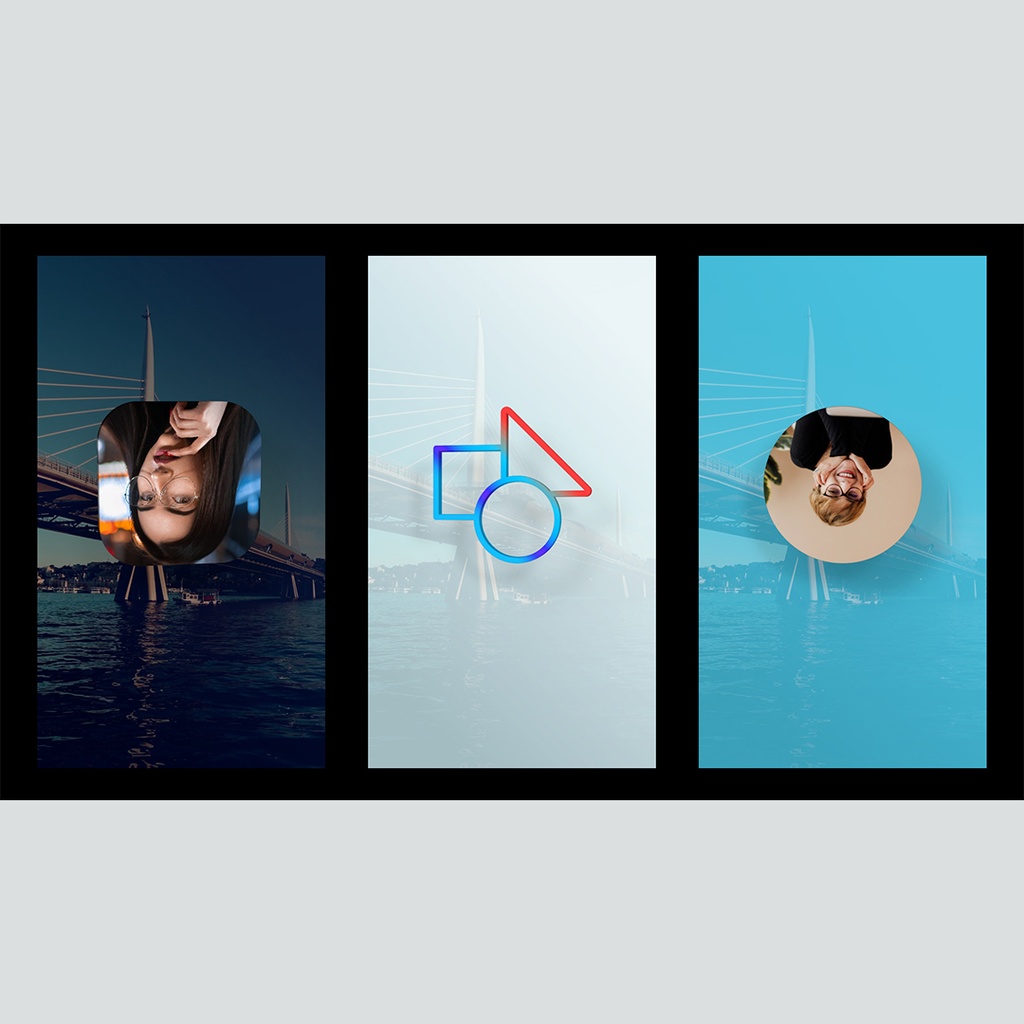 【縦】立体ロゴタイトル