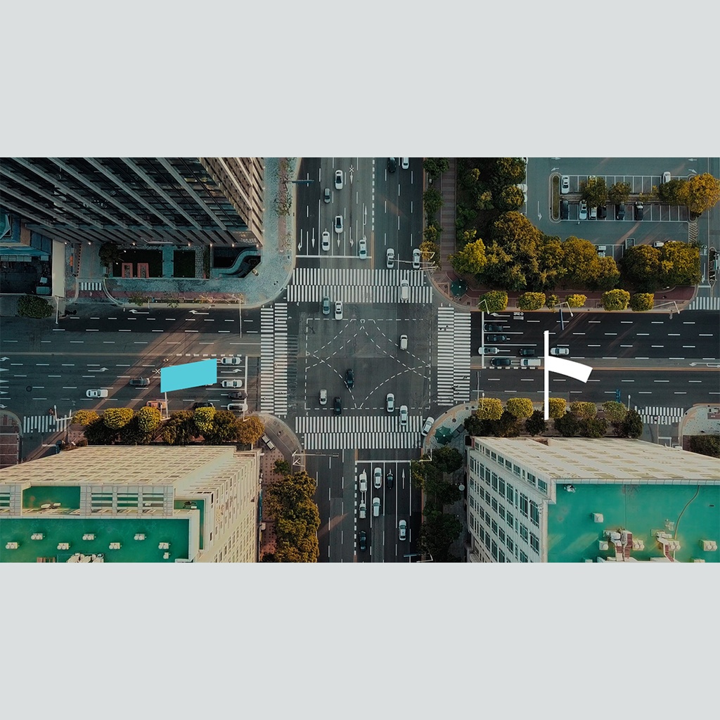 カラフルにハイライトするテロップ