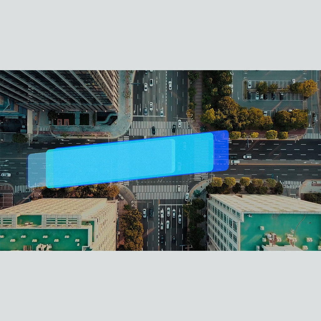 スライドして重なるテロップ