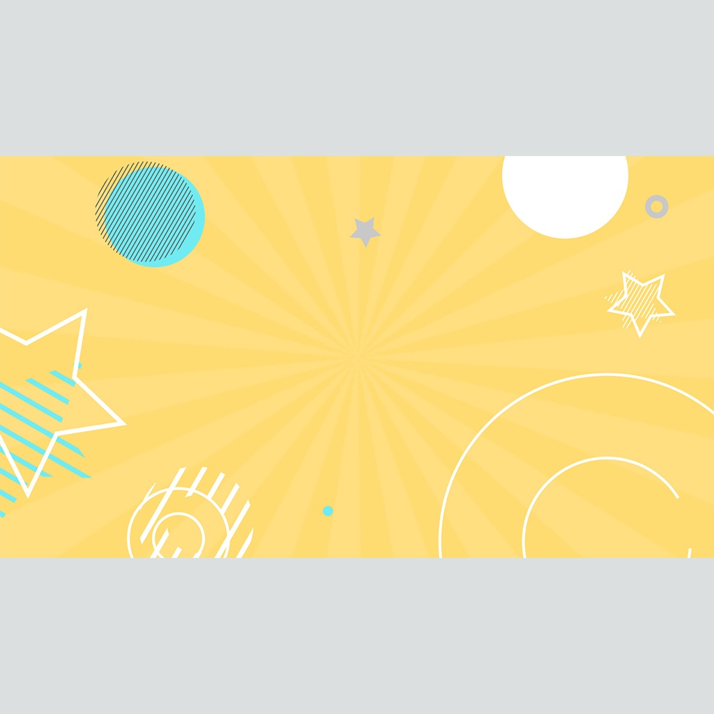 キュートでポップな背景