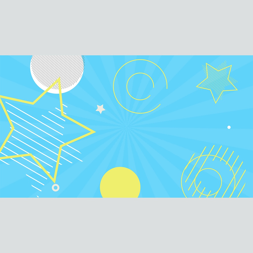 キュートでポップな背景