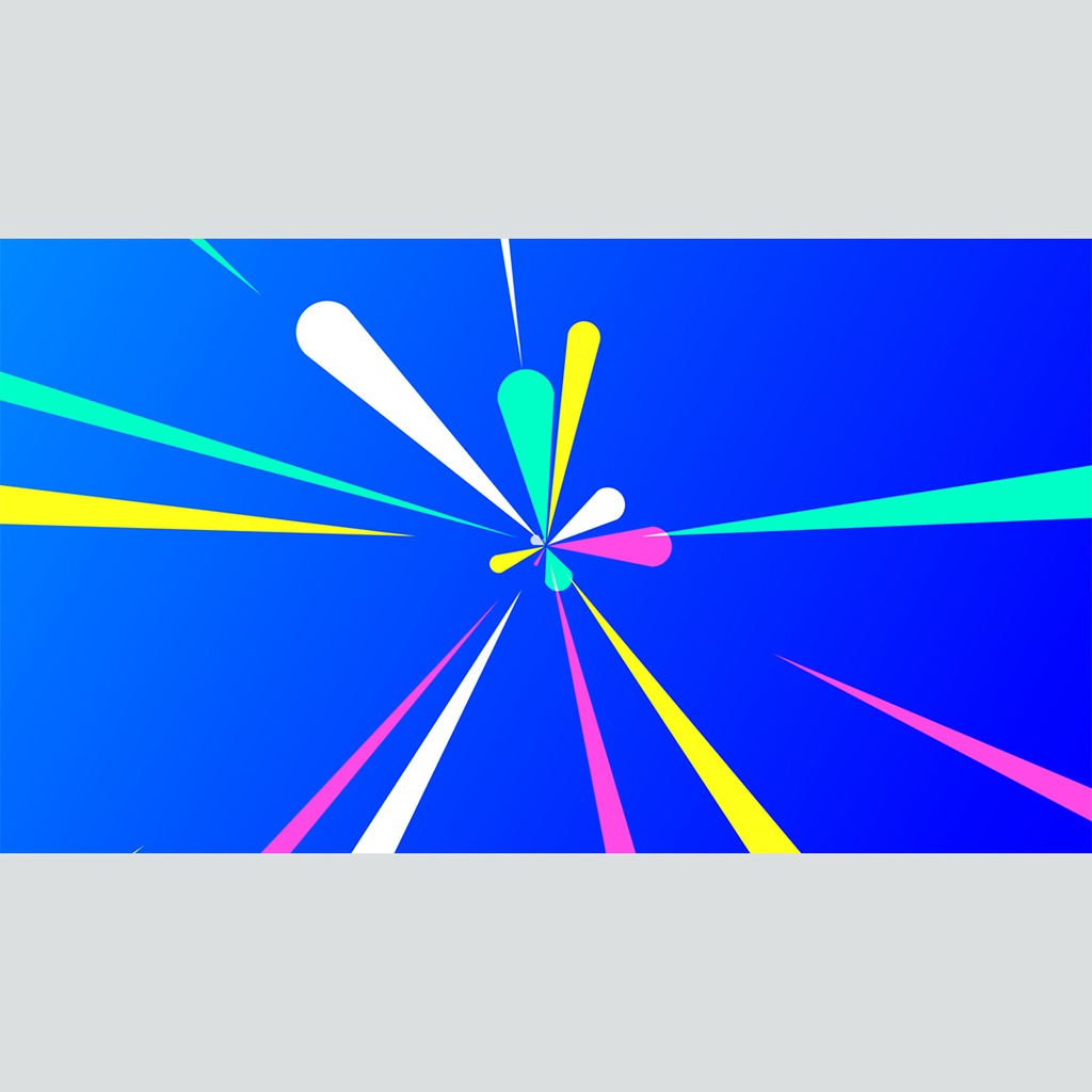 ゲーム風のスタイリッシュな背景