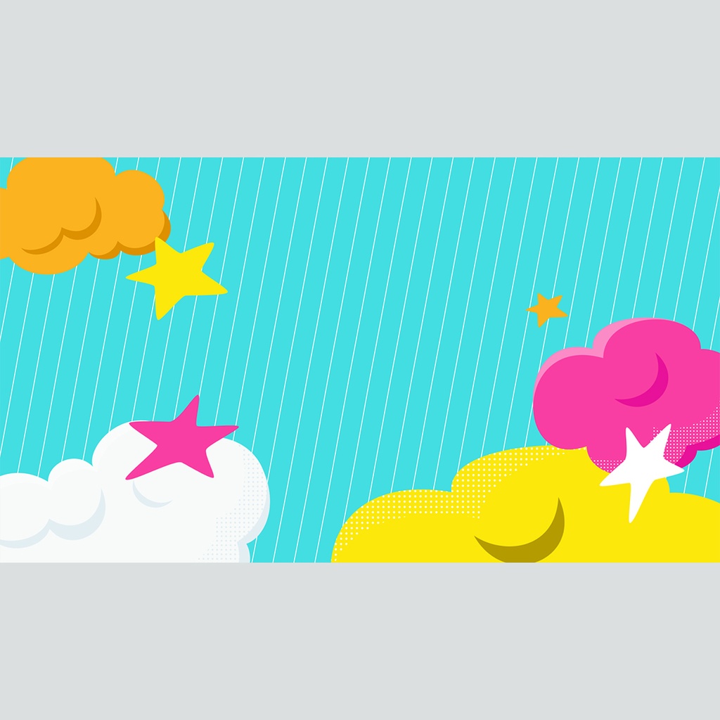 アニメ風の可愛い背景