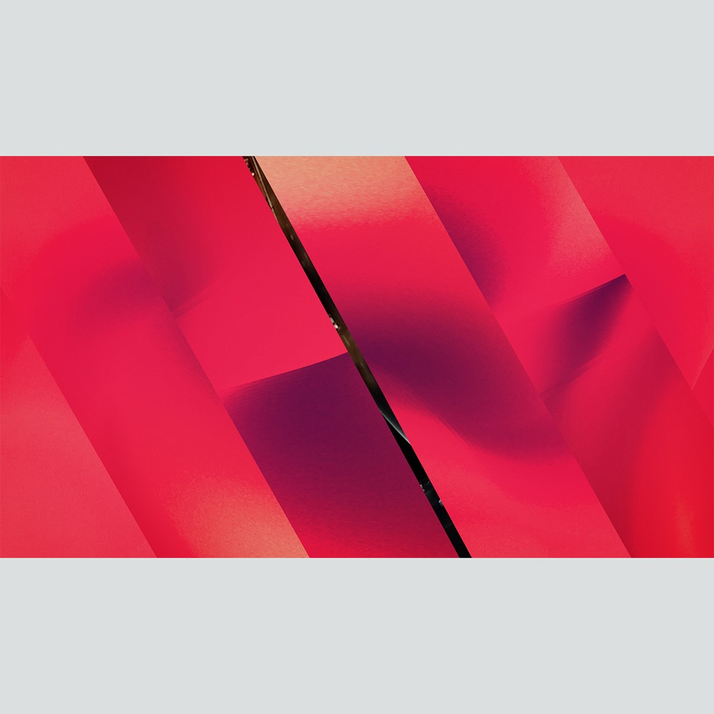 カラフルなストライプの回転トランジション