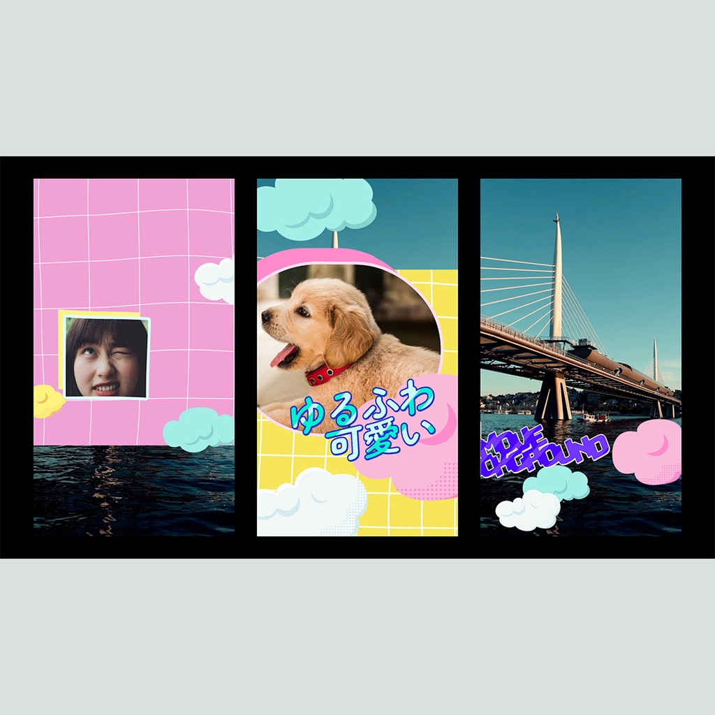 【縦】ゆるふわで可愛いタイトル