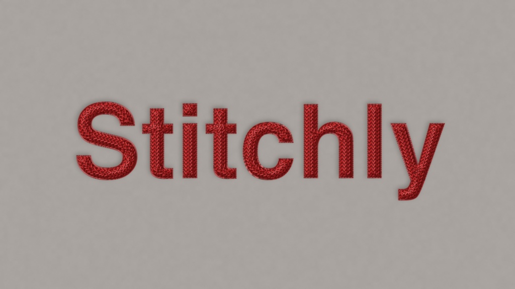 【AEプラグイン】刺繍・ニット風エフェクト【Stitchly】