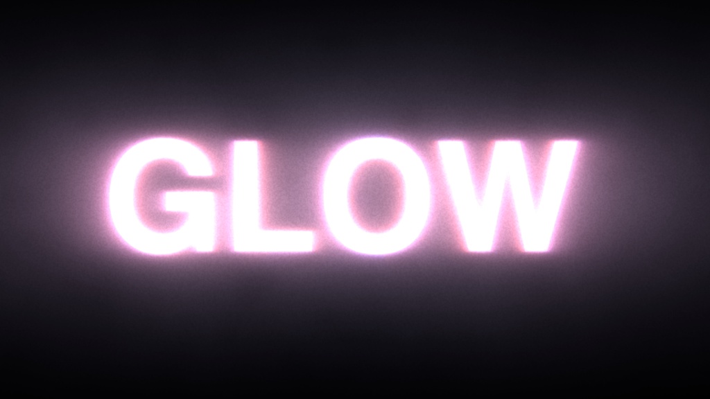 【AEプラグイン】年代別レトログロー・エフェクト【RetroGlow】