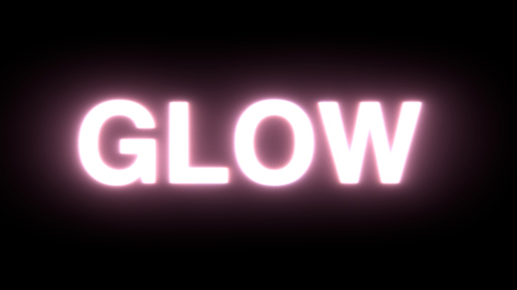 【AEプラグイン】年代別レトログロー・エフェクト【RetroGlow】