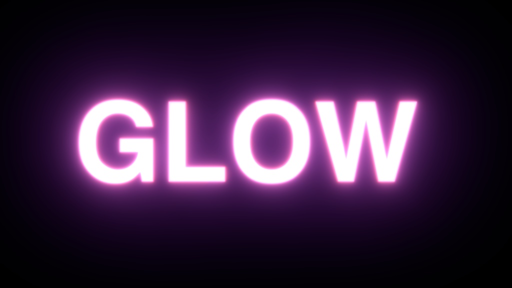 【AEプラグイン】年代別レトログロー・エフェクト【RetroGlow】