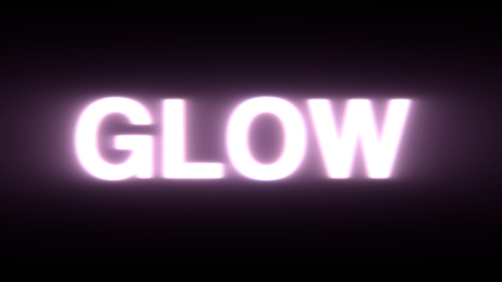 【AEプラグイン】年代別レトログロー・エフェクト【RetroGlow】
