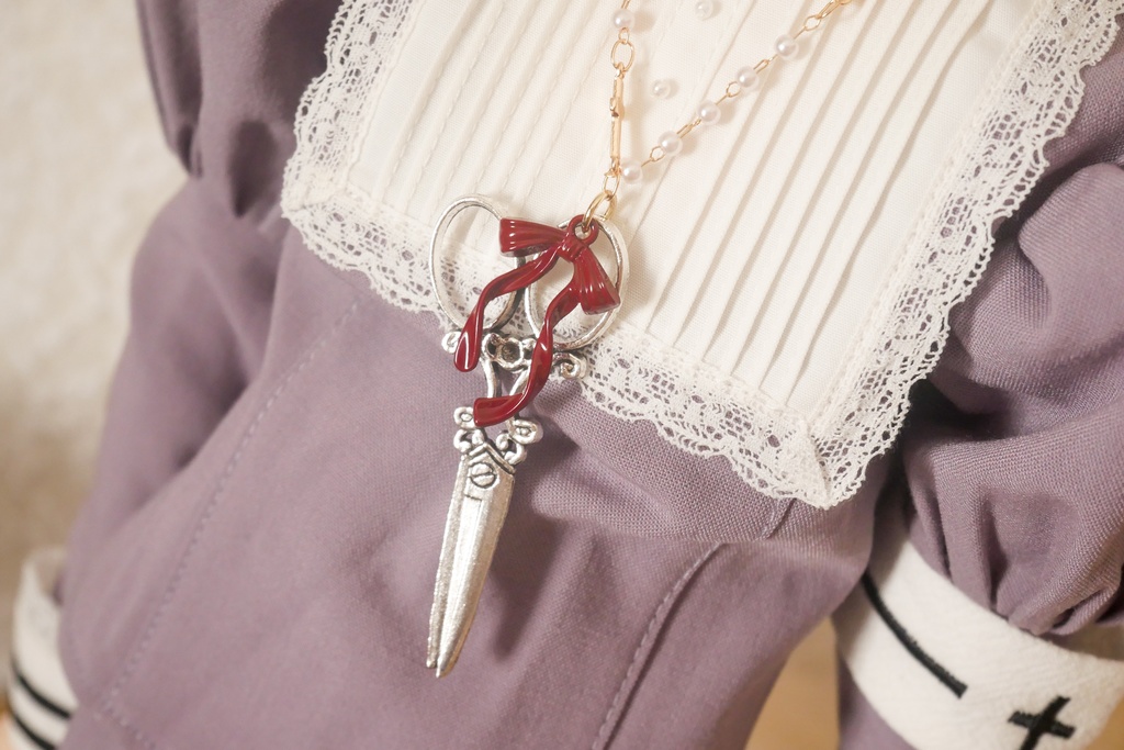 シザーズリュバン ネックレス