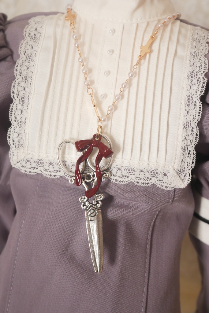 シザーズリュバン ネックレス