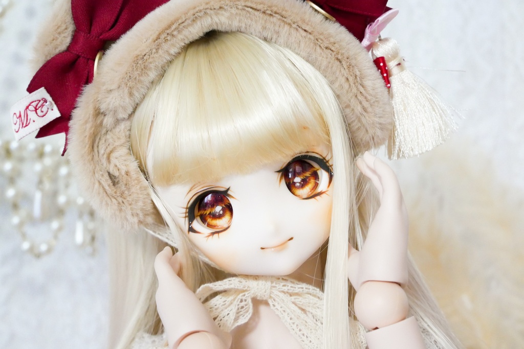 DDH-22 ☆セミホワイト肌☆カスタムヘッド☆LuminousdollヘッドSelene