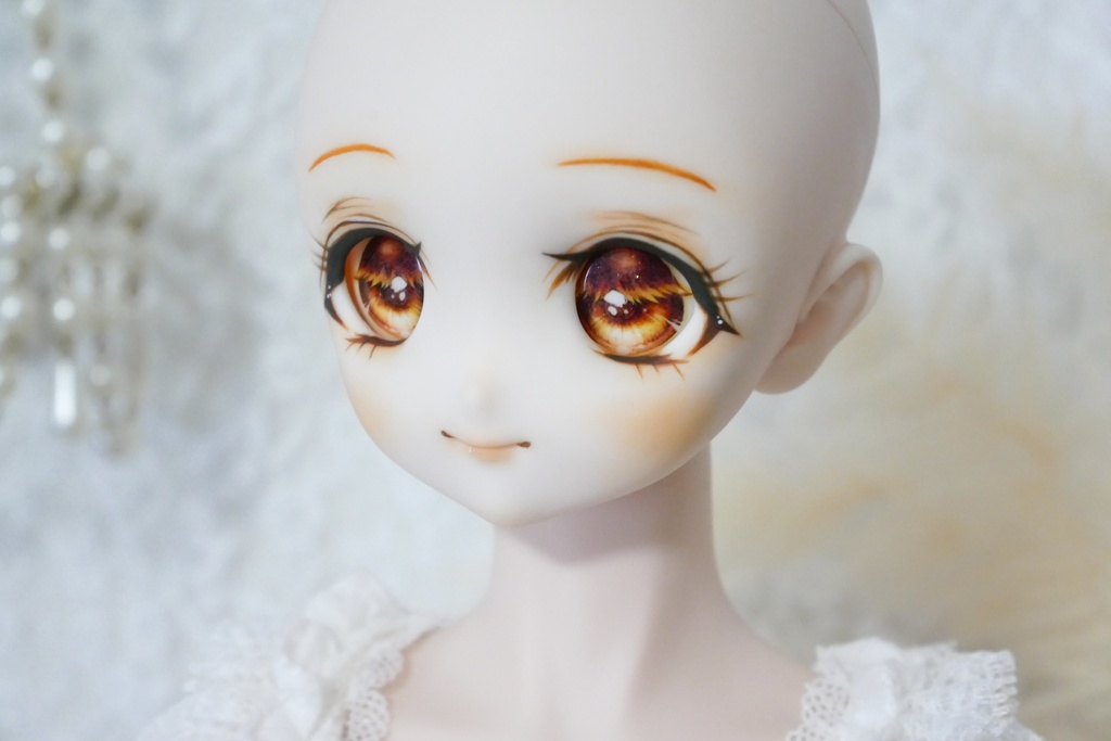 DDH-22 ☆セミホワイト肌☆カスタムヘッド☆LuminousdollヘッドSelene