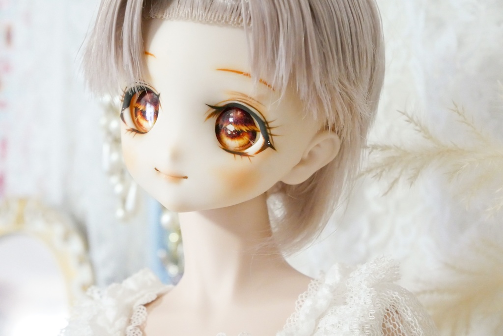 DDH-22 ☆セミホワイト肌☆カスタムヘッド☆LuminousdollヘッドSelene