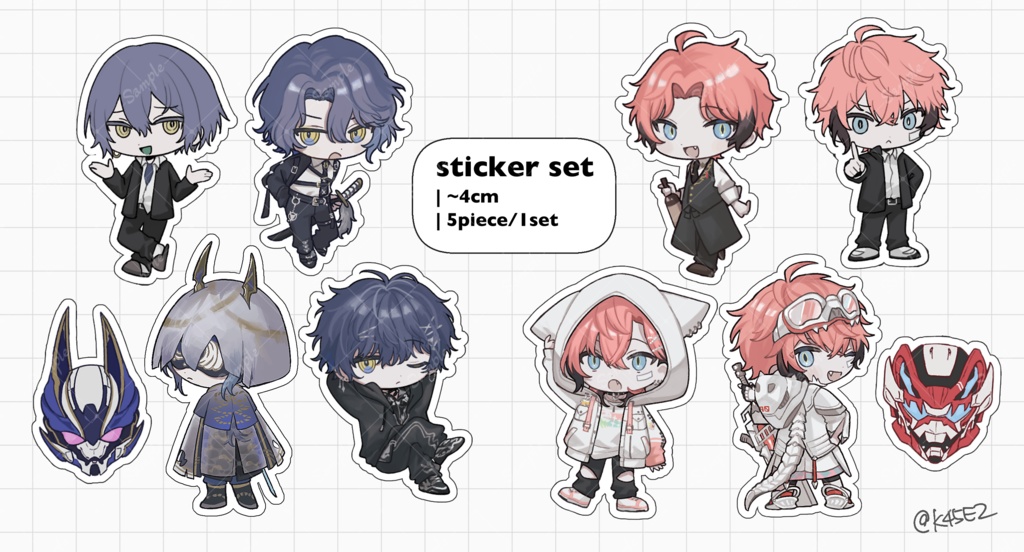 【非公式】ステッカーセット